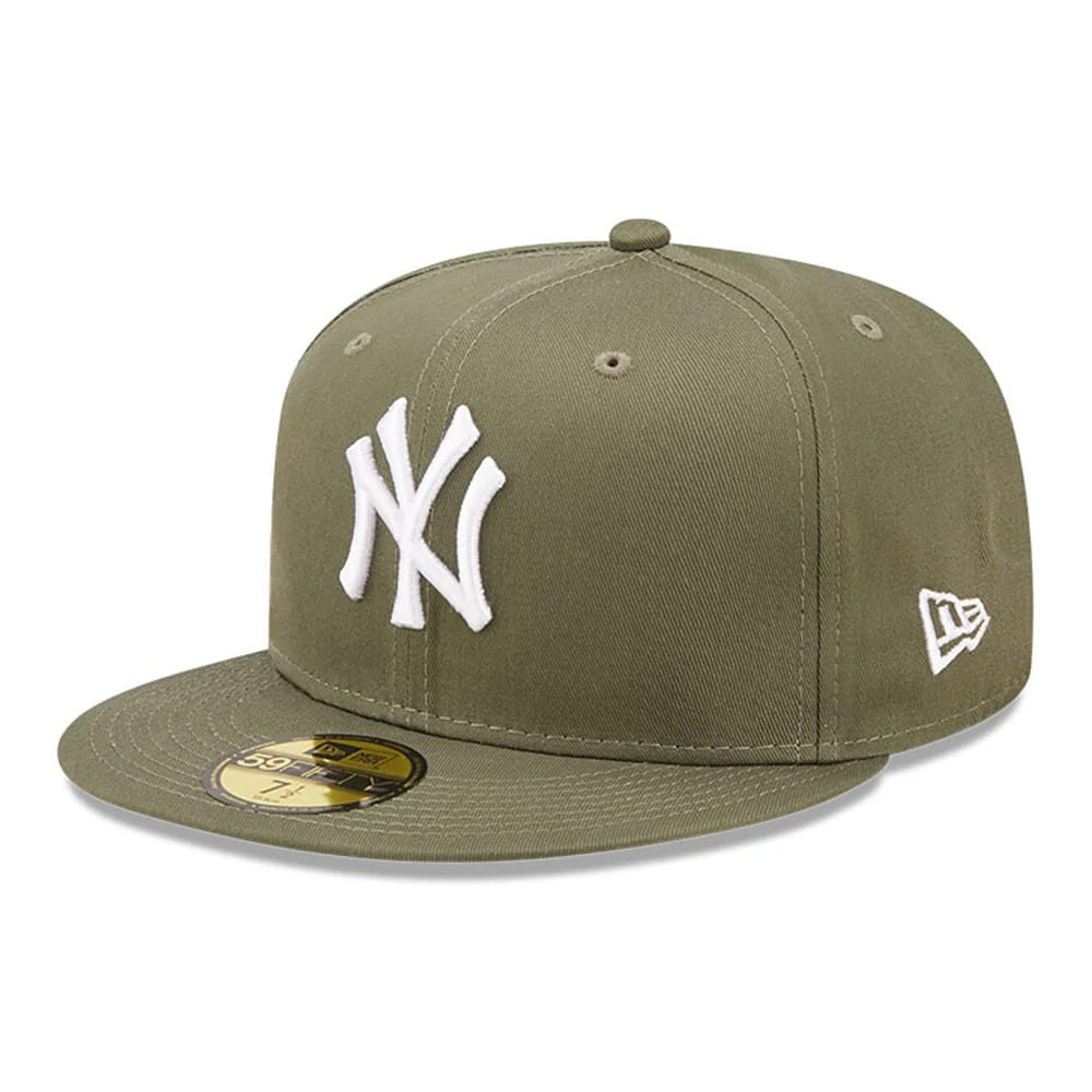 New Era Derhúfa - New York Yankees League Essential Green 59FIFTY Fitted Cap