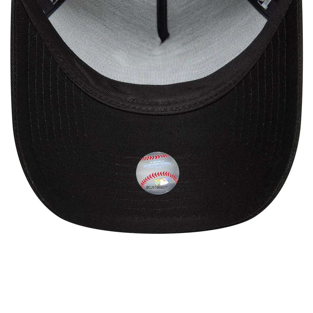 New era Derhúfa - New York Yankees League Essential Black 9FORTY A-Frame Adjustable Cap