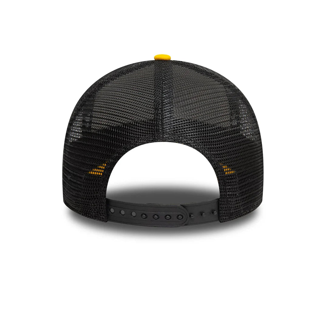 New era Derhúfa - New Era License Plate Cream 9FORTY A-Frame Trucker Adjustable Cap