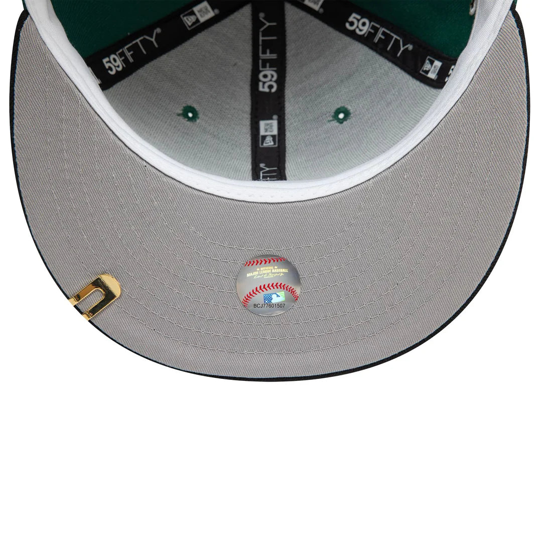 New Era Derhúfa - New York Mets Visor Clip Green 59FIFTY Fitted Cap