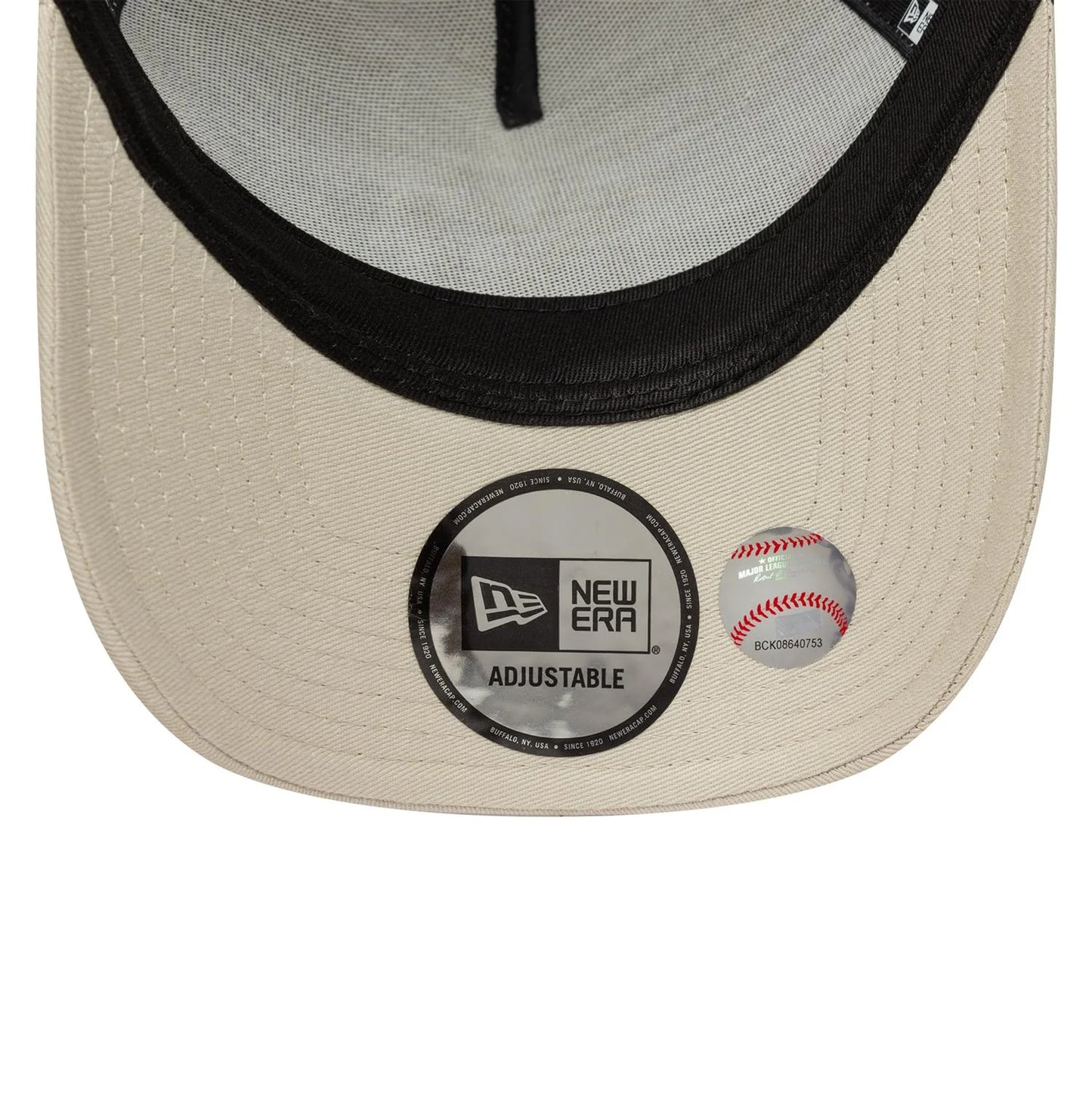 New era Derhúfa - NY flower embroided E-frame trucker - sand
