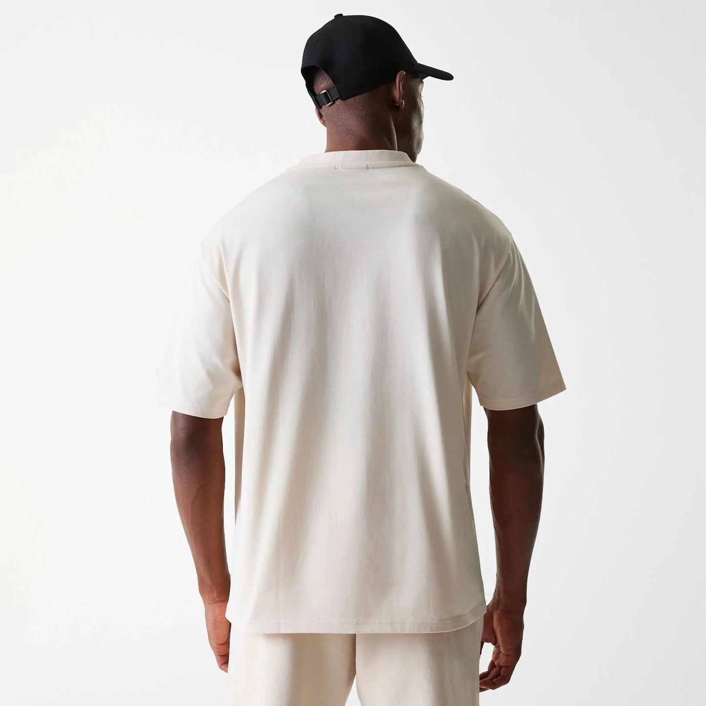 New Era stuttermabolur - Tech Light Beige Oversized T-Shirt