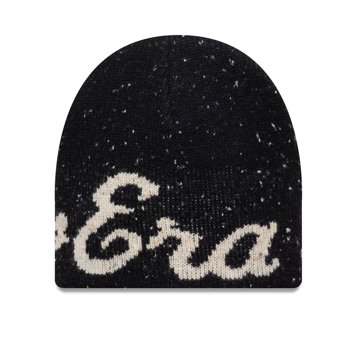 New Era Húfa - Heritage Black Skull Knit Beanie Hat