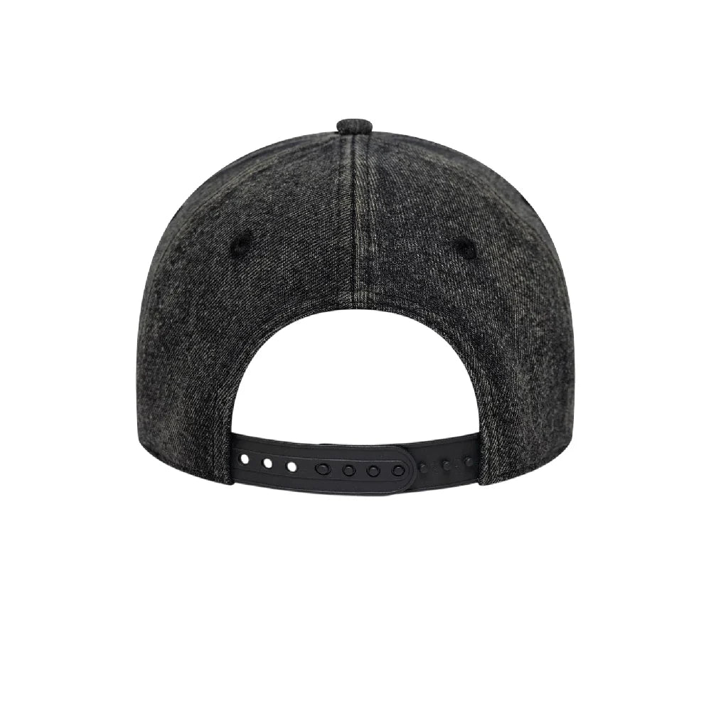 New Era Derhúfa - NY Yankees washed denim black e frame trucker