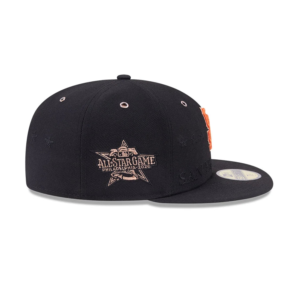 New Era Derhúfa - San Francisco Giants MLB All Star Game Black 59Fifty