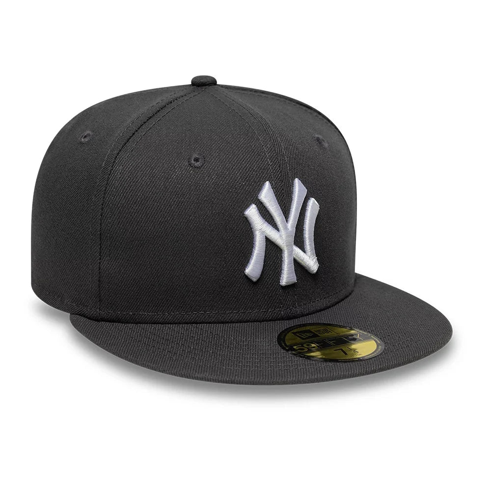 New Era Derhúfa - New York Yankees Essential Grey 59FIFTY Fitted Cap