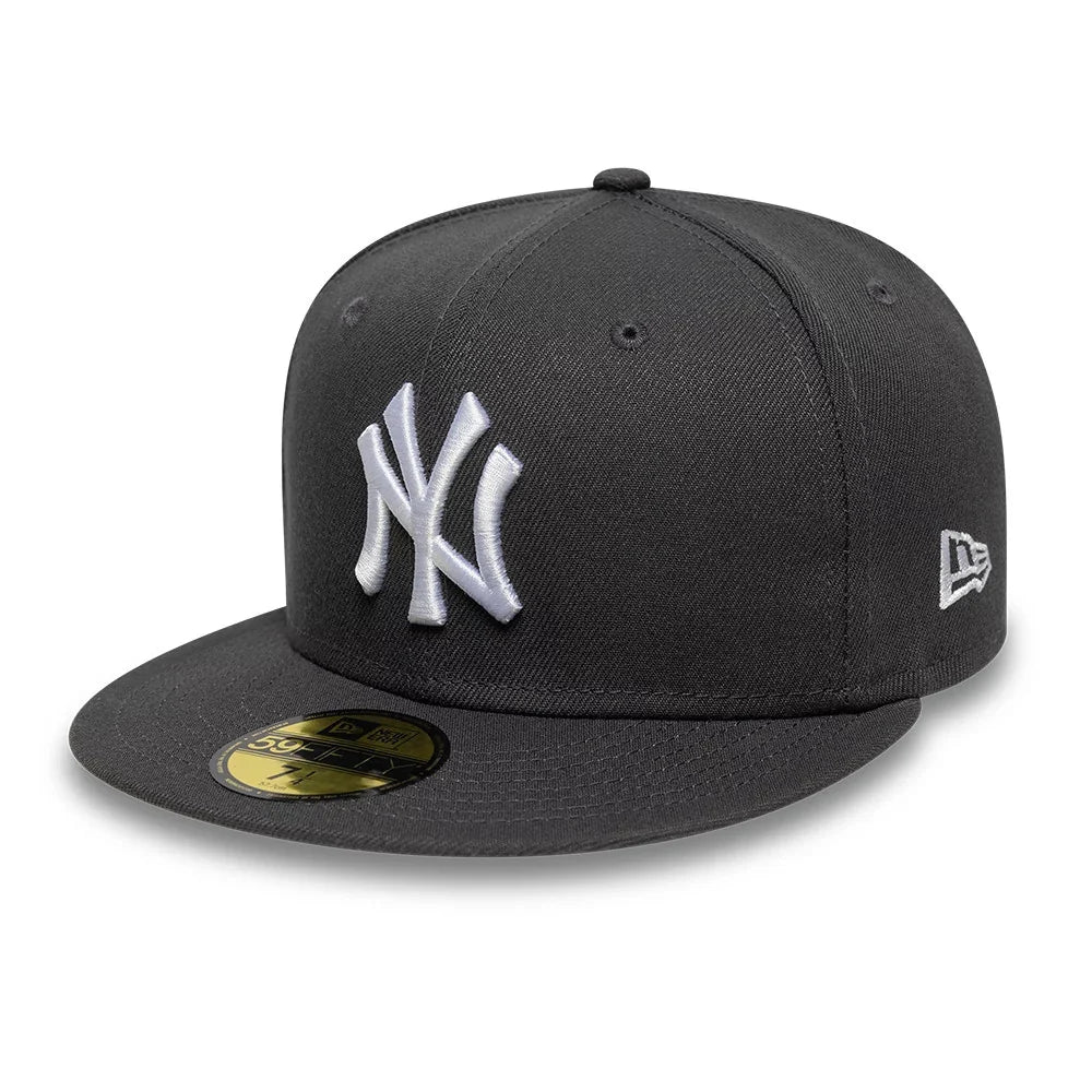New Era Derhúfa - New York Yankees Essential Grey 59FIFTY Fitted Cap