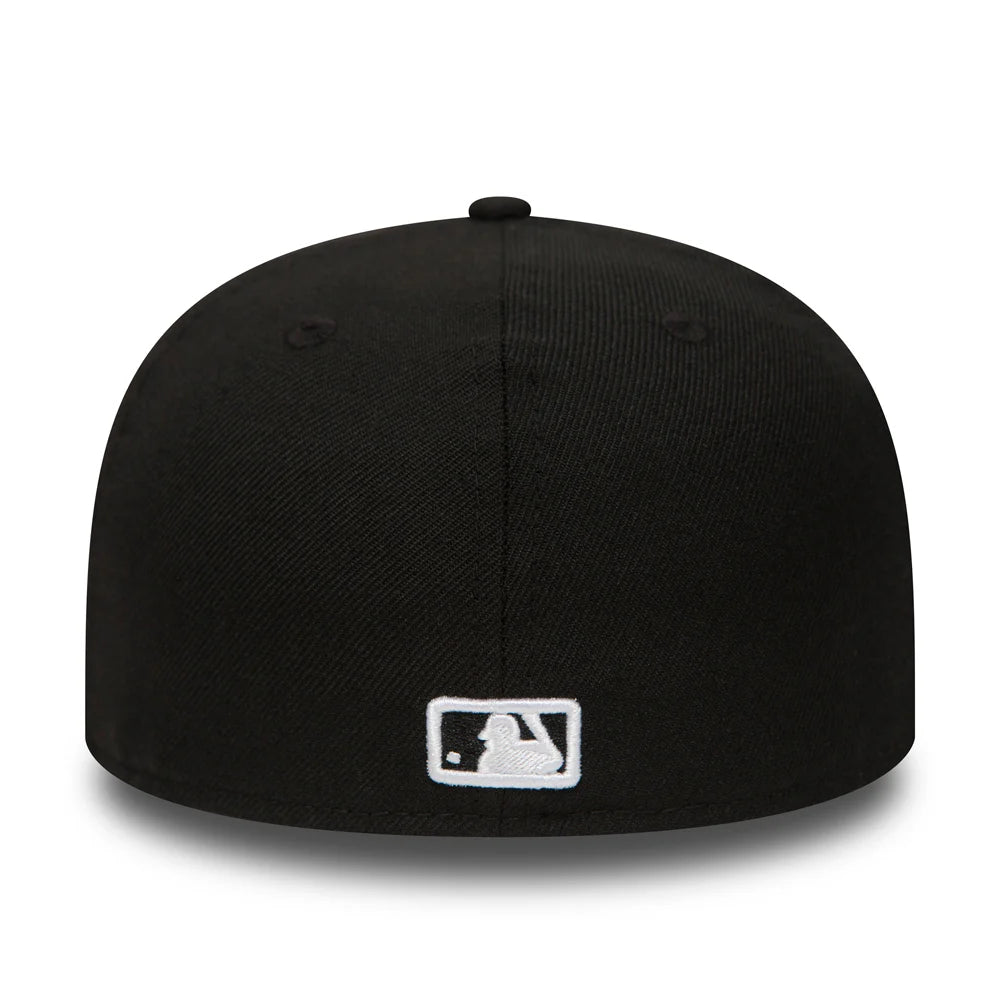 New Era Derhúfa - Atlanta Braves Essential Black 59FIFTY Cap