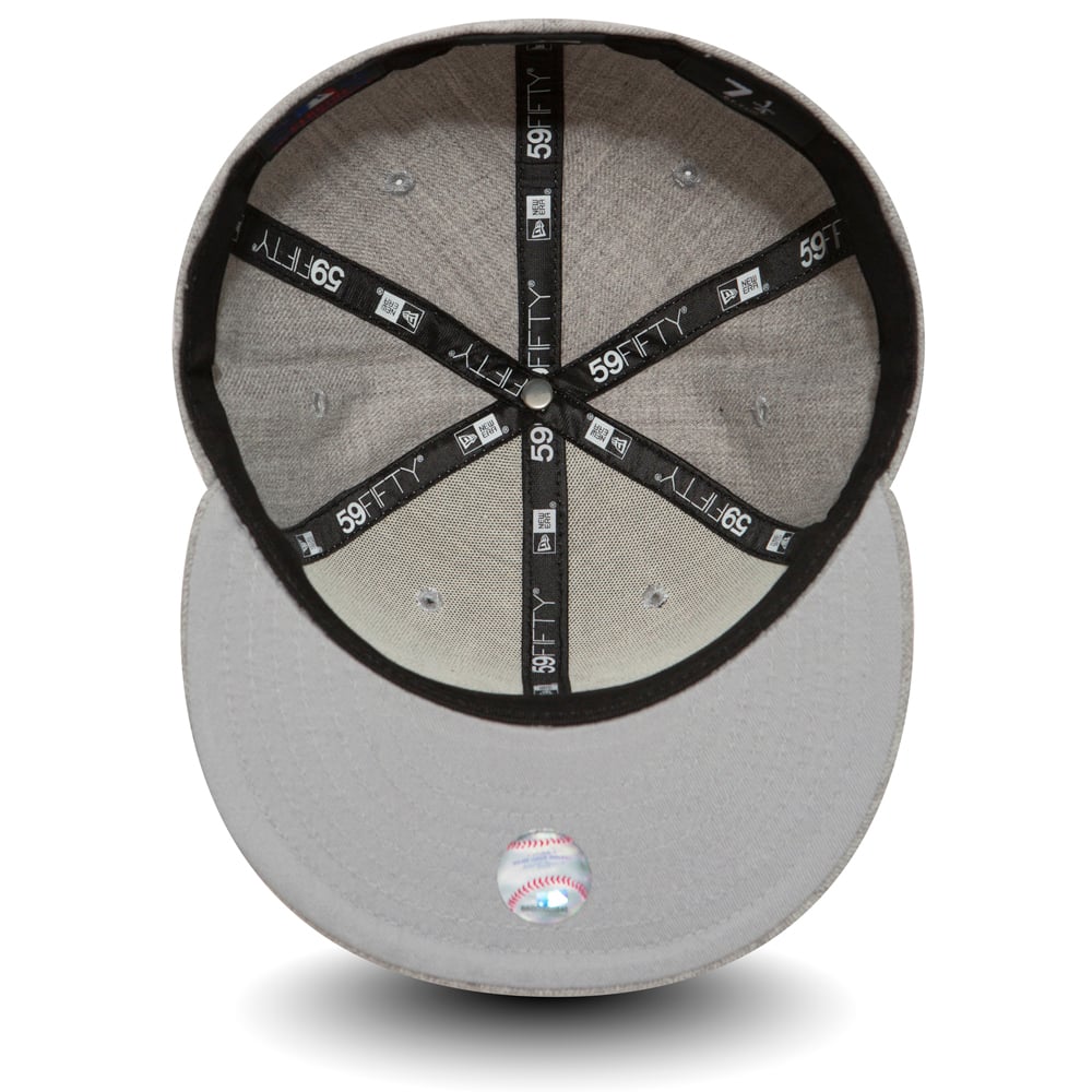 New Era Derhúfa - New York Yankees Essential Heather Grey 59FIFTY Cap