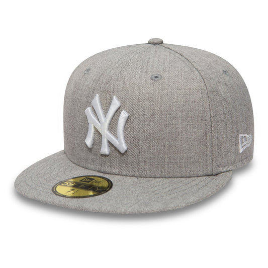 New Era Derhúfa - New York Yankees Essential Heather Grey 59FIFTY Cap