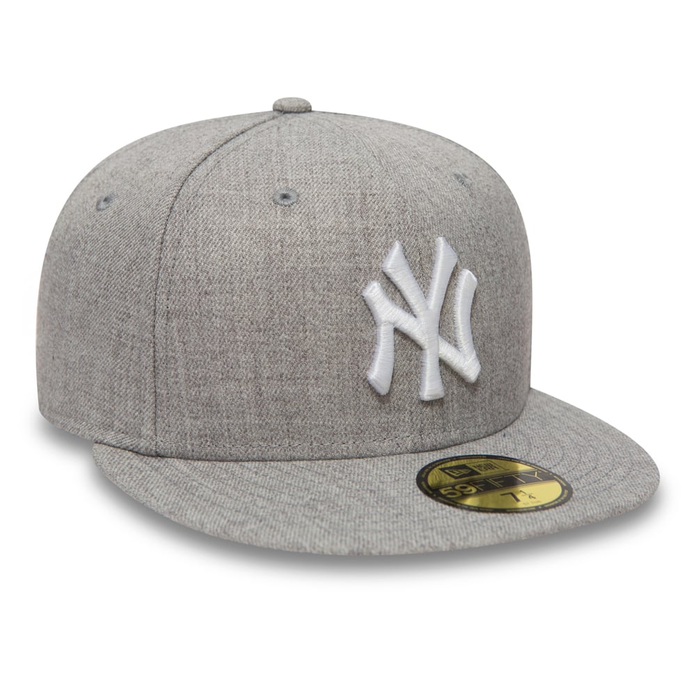 New Era Derhúfa - New York Yankees Essential Heather Grey 59FIFTY Cap