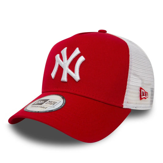 New Era Derhúfa - LA League Essential Red/White Trucker Cap