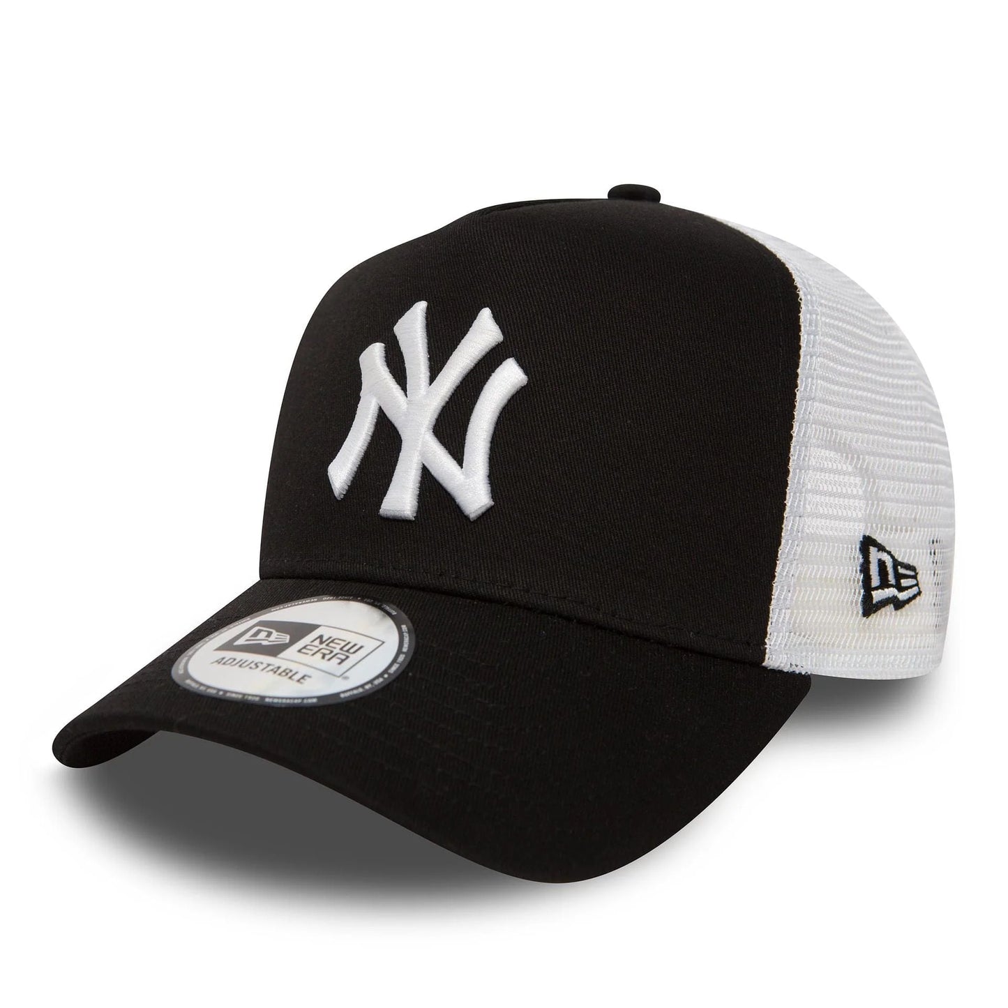 New Era Derhúfa - NY League Essential Svört/Hvít Trucker Cap