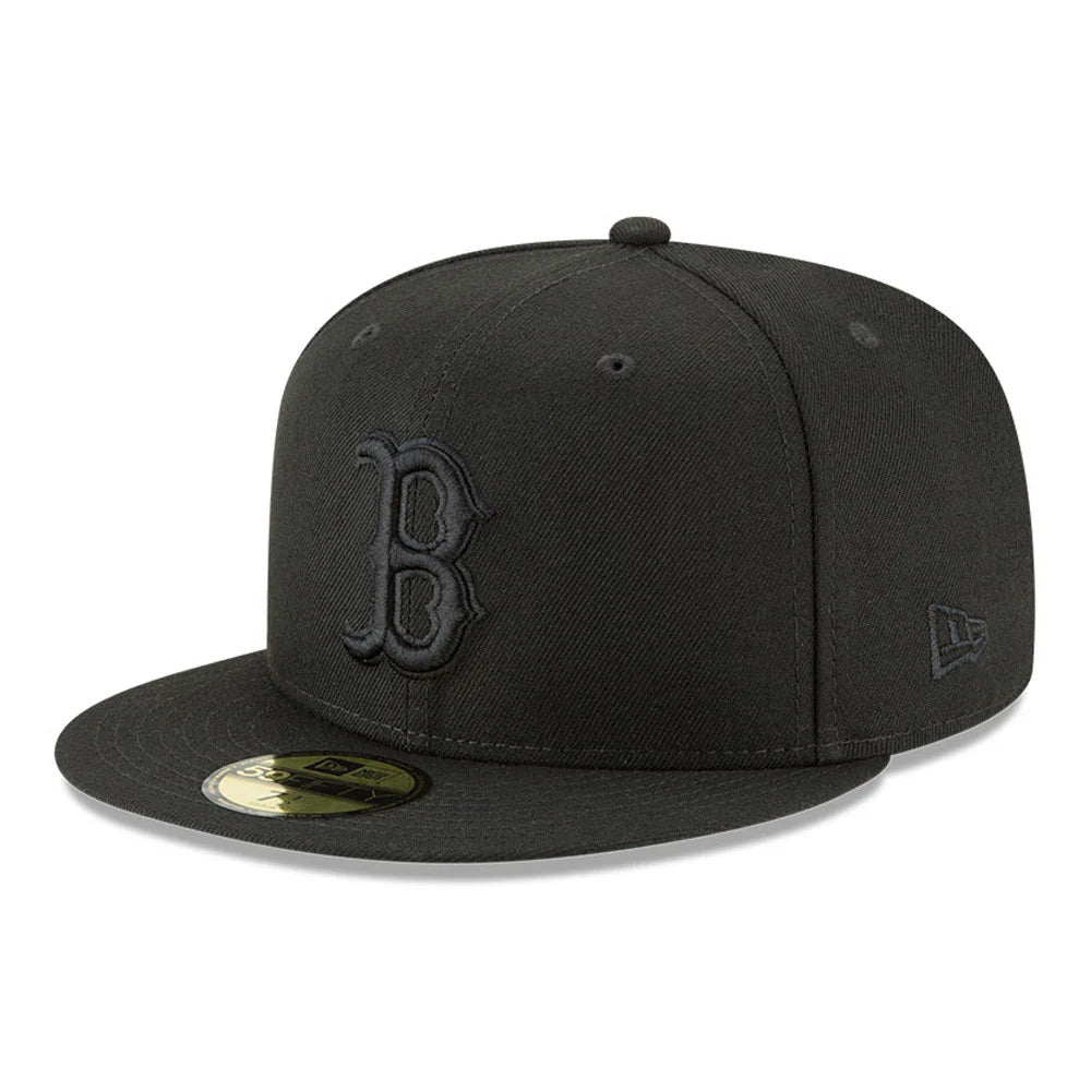 New era derhúfa - Boston Red Sox Black Tonal 59FIFTY Fitted