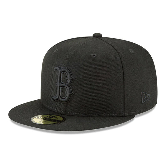 New era derhúfa - Boston Red Sox Black Tonal 59FIFTY Fitted