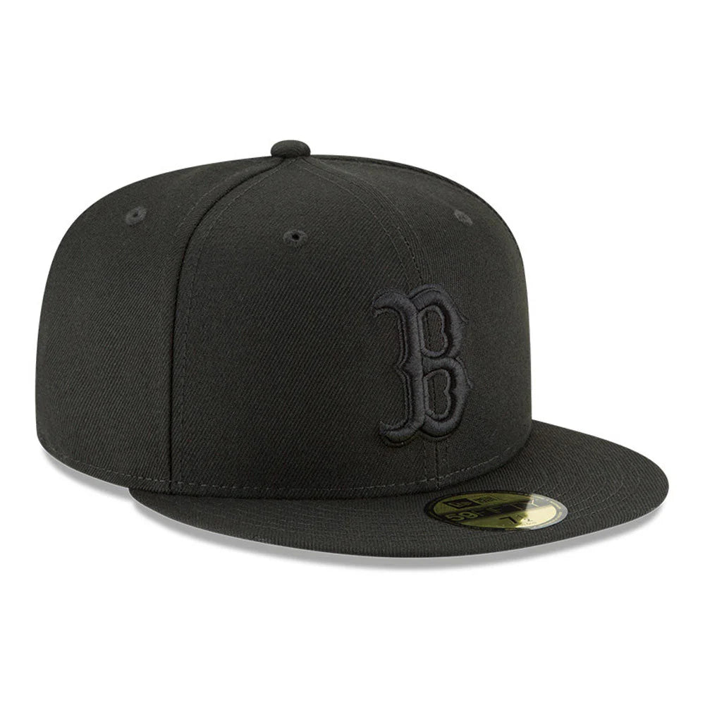 New era derhúfa - Boston Red Sox Black Tonal 59FIFTY Fitted