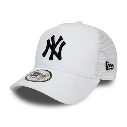 New Era Derhúfa - NY League Essential Hvít Trucker Cap