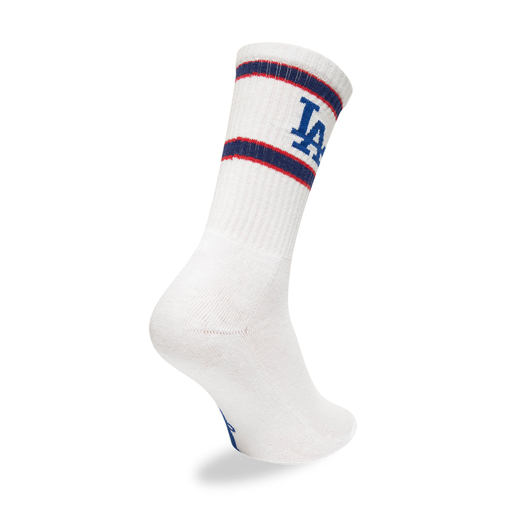 New Era Sokkar - LA Dodgers MLB Premium White Socks