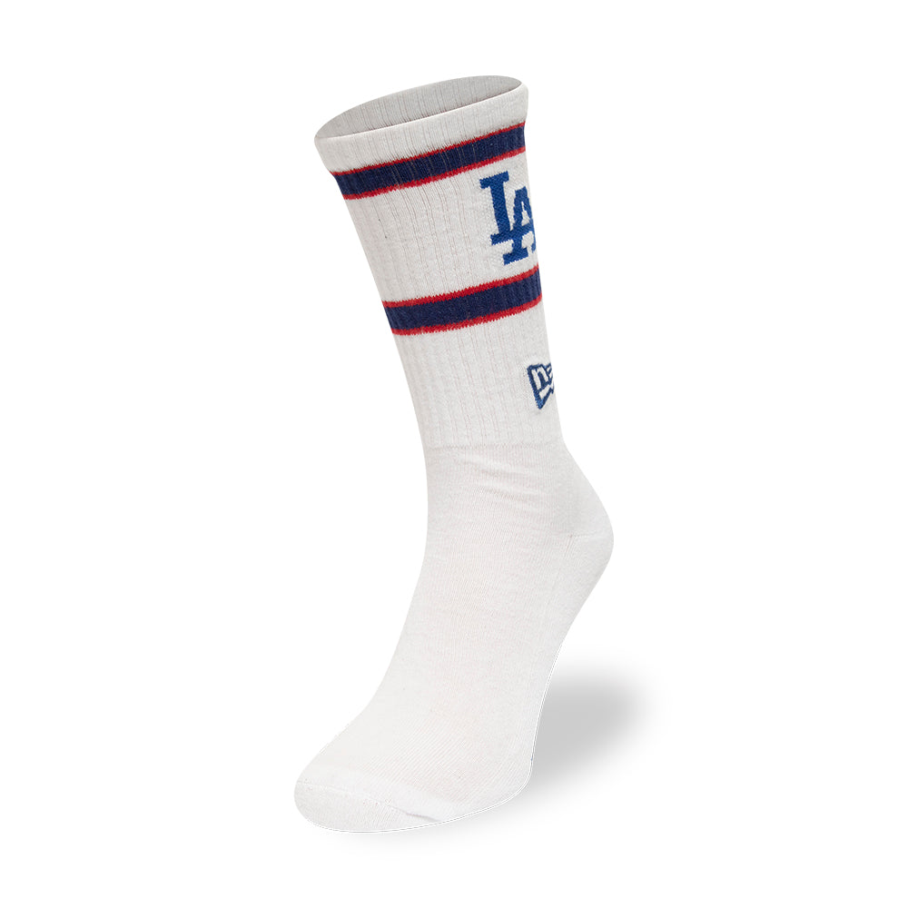 New Era Sokkar - LA Dodgers MLB Premium White Socks