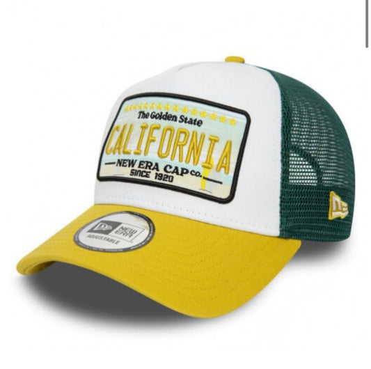 New Era Derhúfa - CALIFORNIA A Frame trucker