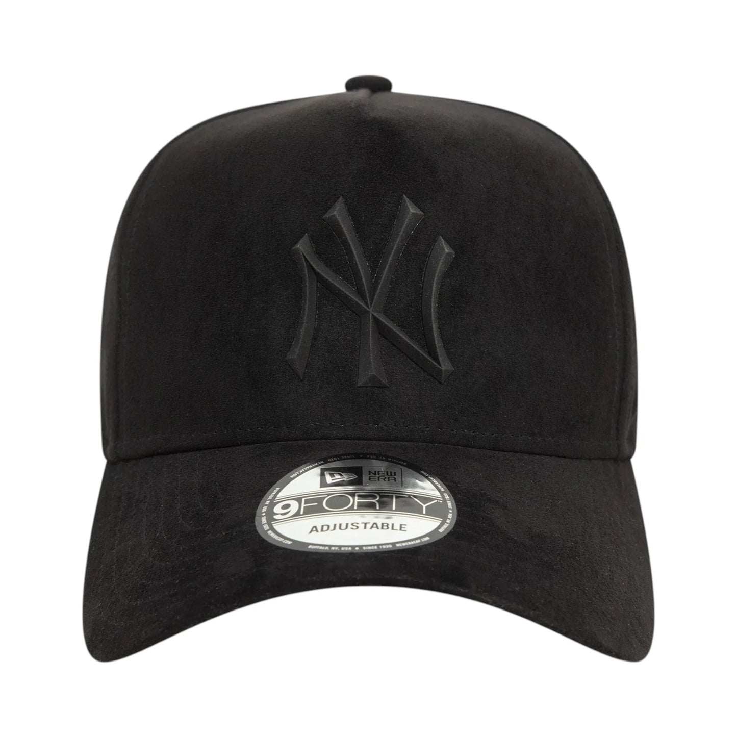New Era Derhúfa - New York Yankees Clean Black suede A-Frame Trucker Cap