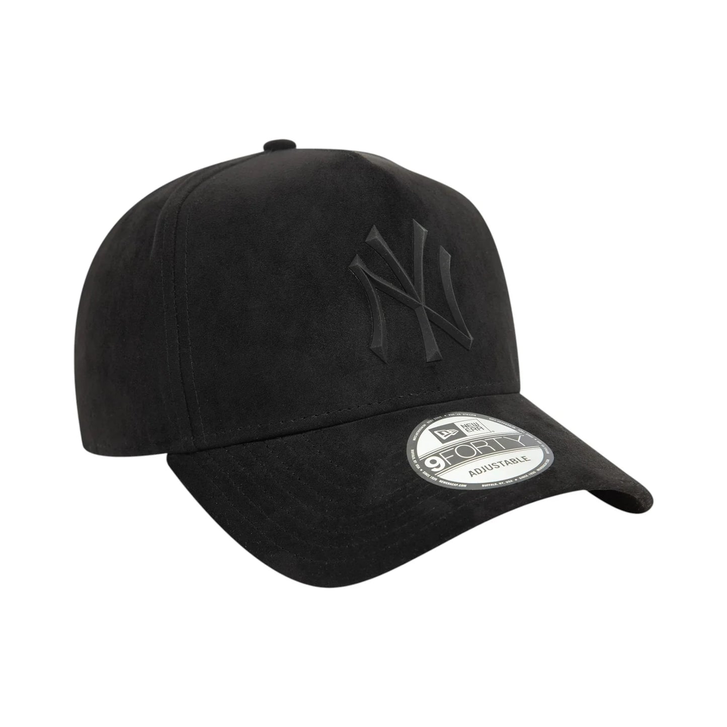 New Era Derhúfa - New York Yankees Clean Black suede A-Frame Trucker Cap