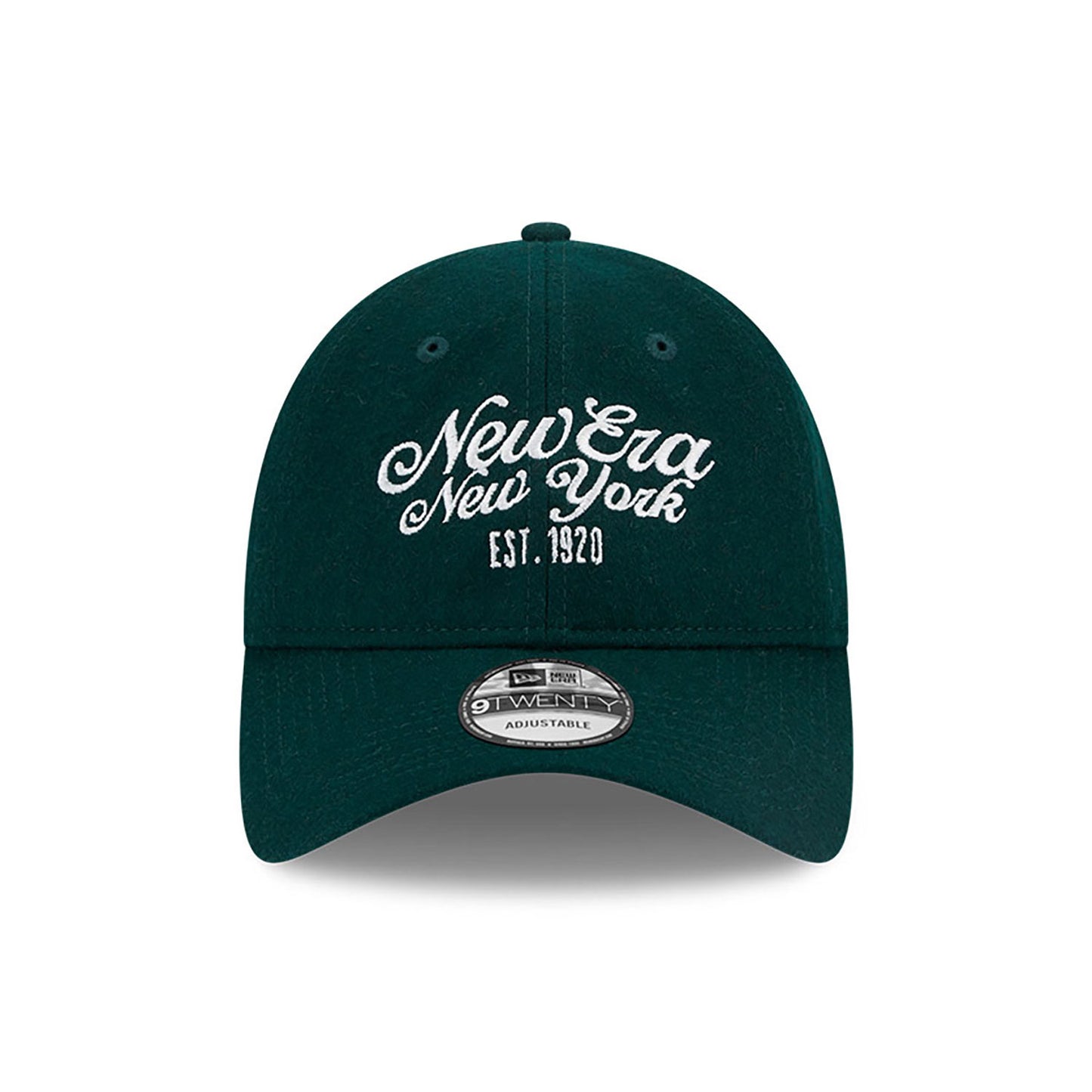 New Era Derhúfa - New Era Melton Dark Green 9TWENTY