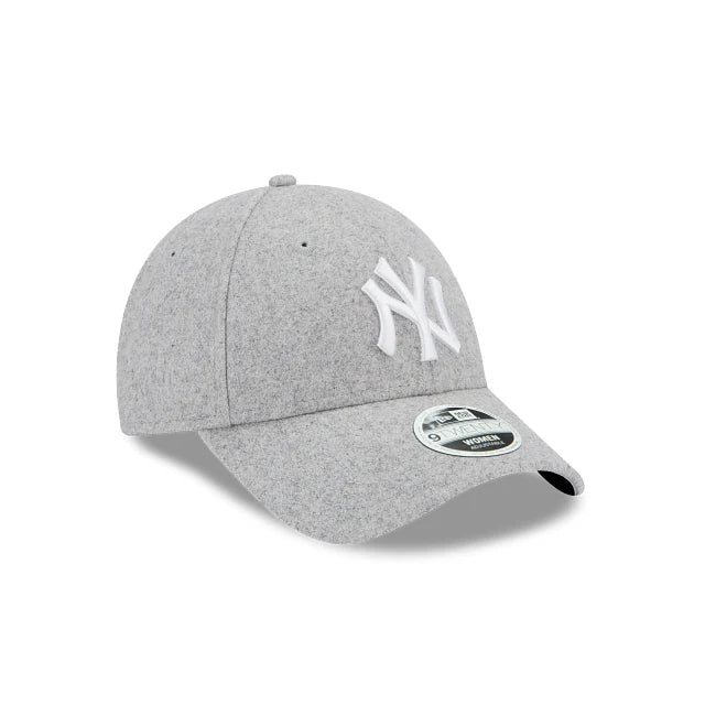 New era derhúfa - New York Yankees MLB Women's Wool 9FORTY adjustable cap