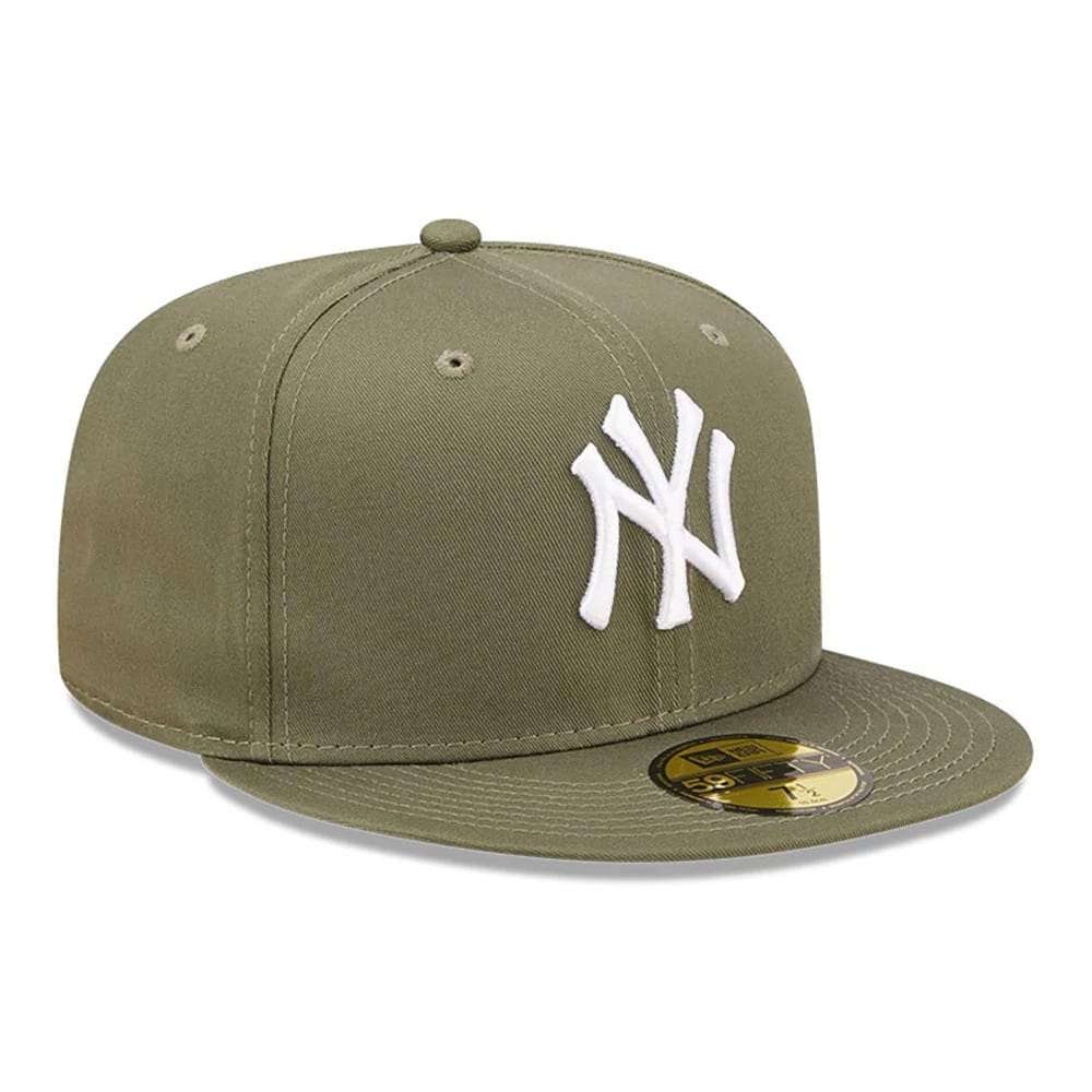 New Era Derhúfa - New York Yankees League Essential Green 59FIFTY Fitted Cap