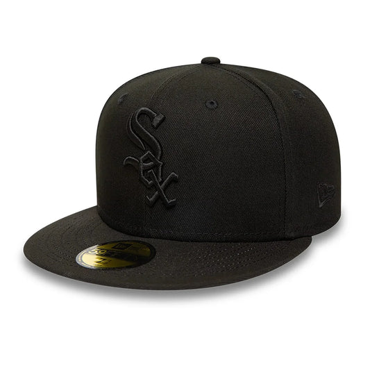 New Era Derhúfa - Chicago White Sox MLB Black on Black 59FIFTY Fitted