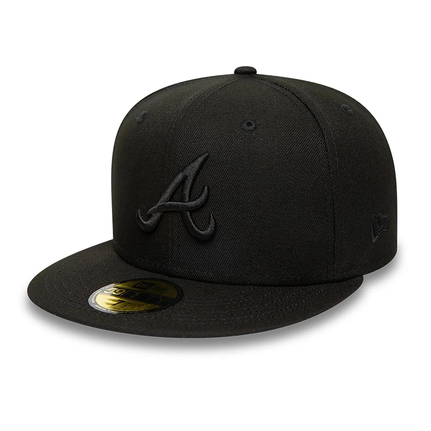 New Era Derhúfa - Atlanta Braves MLB Black on Black 59FIFTY Fitted Cap
