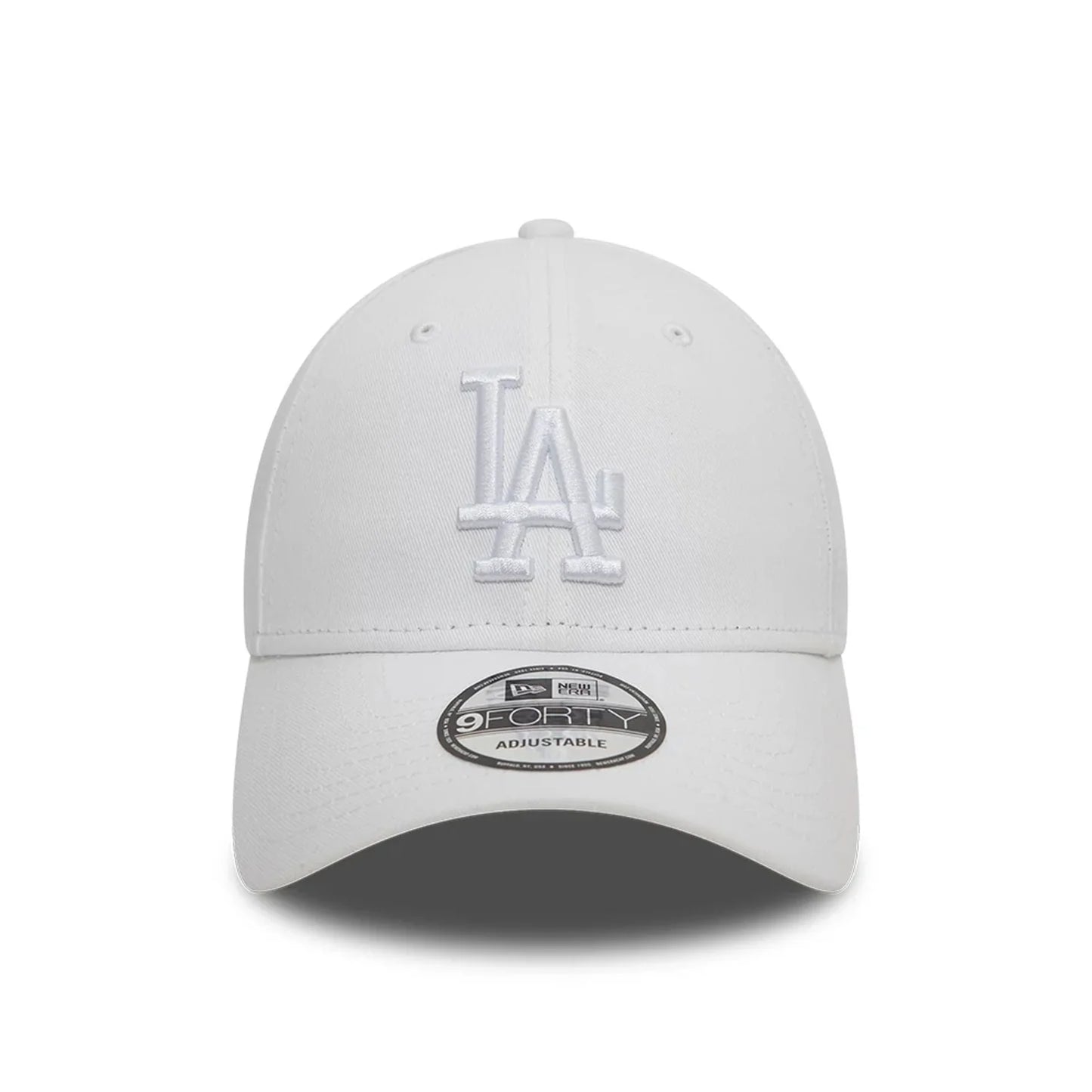 New Era Derhúfa - LEAGUE ESSENTIAL 9FORTY LA Dodgers white OSFA