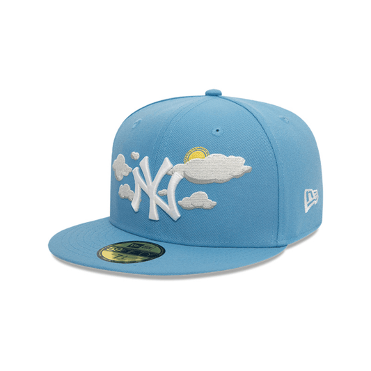 New Era Derhúfa - New York Yankees blue cloud 59FIFTY Cap