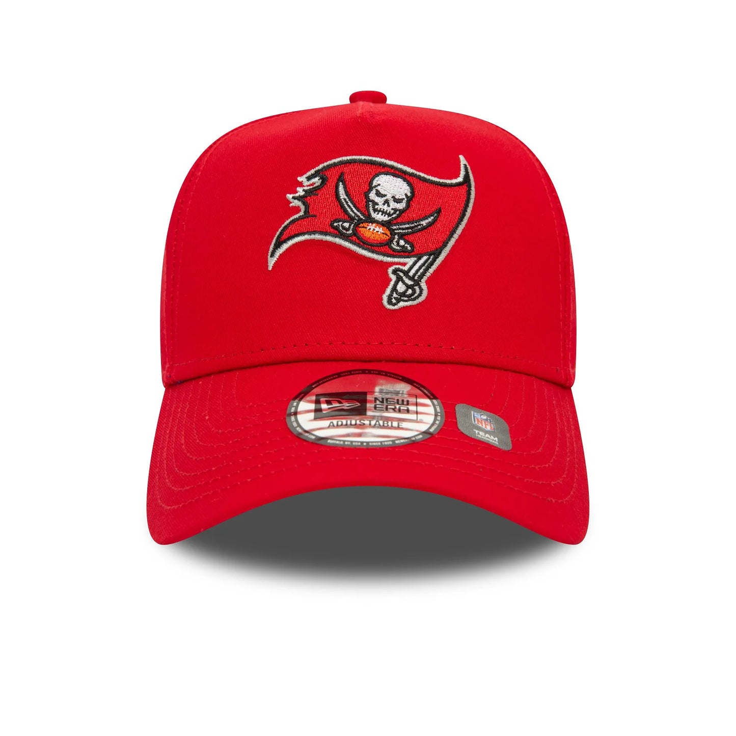 New era Derhúfa - Tampa Bay Buccaneers NFL Official Team Colours Red 9FORTY E-Frame Adjustable Cap