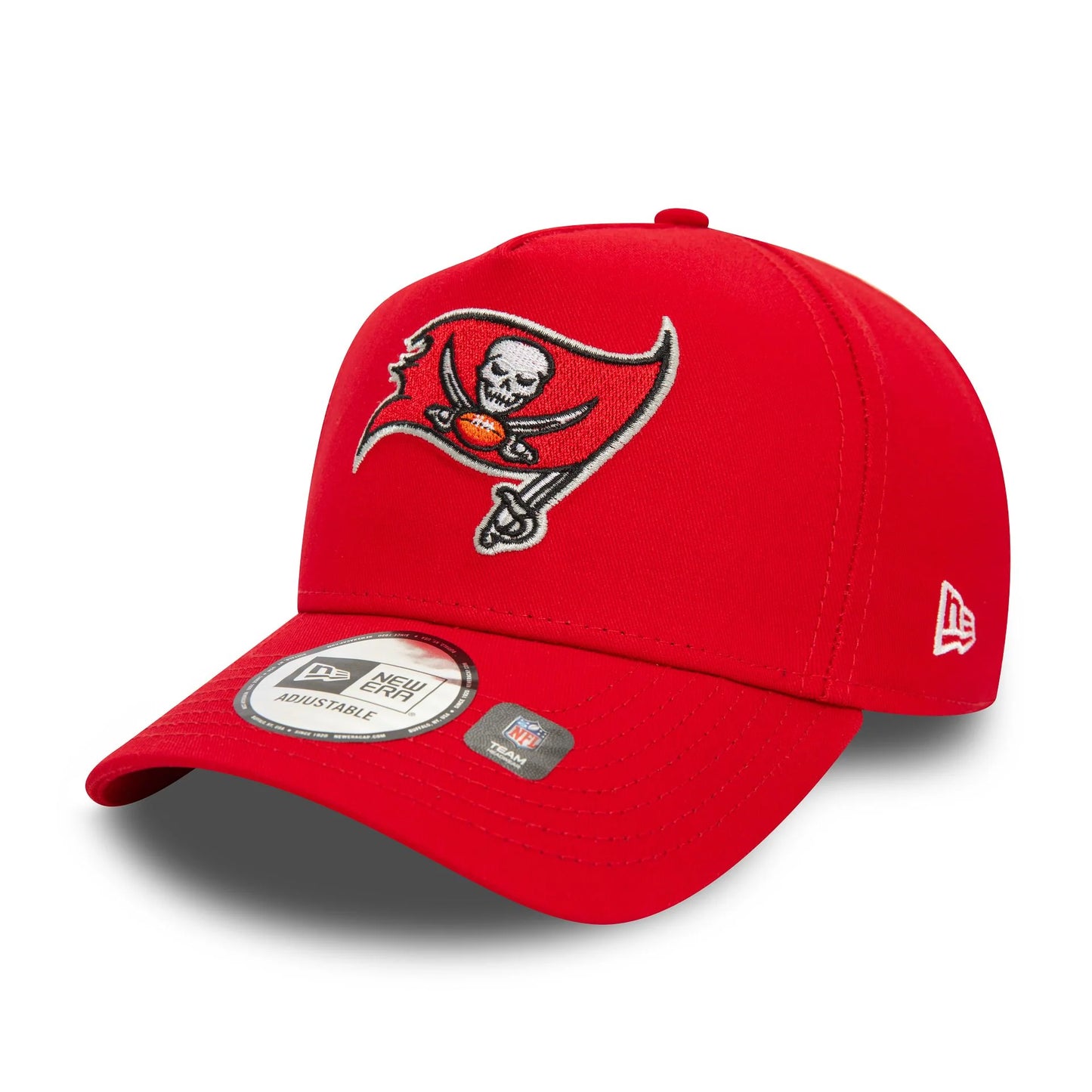 New era Derhúfa - Tampa Bay Buccaneers NFL Official Team Colours Red 9FORTY E-Frame Adjustable Cap