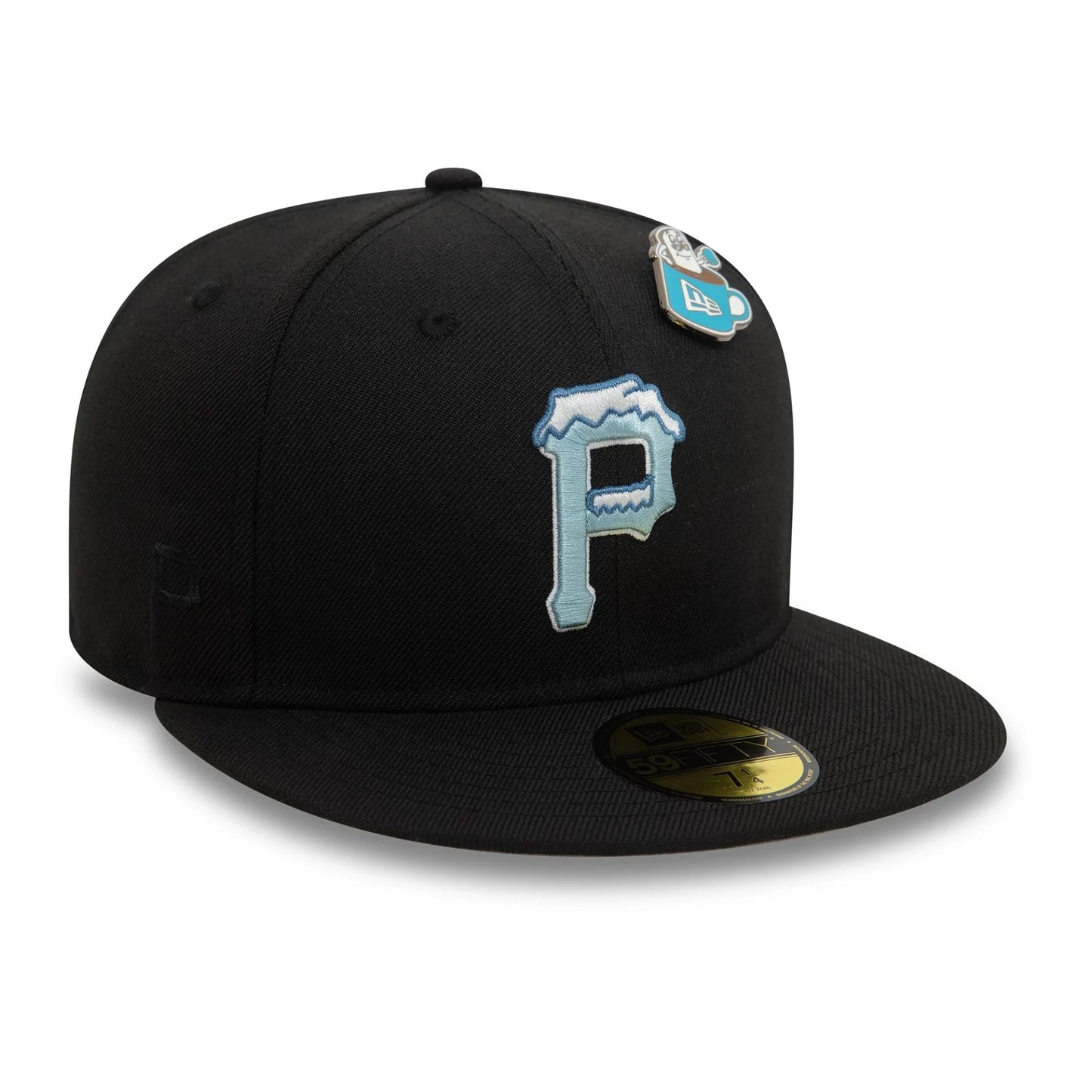 New Era Derhúfa - Pittsburgh Pirates MLB Pin Pack Black 59FIFTY Fitted Cap