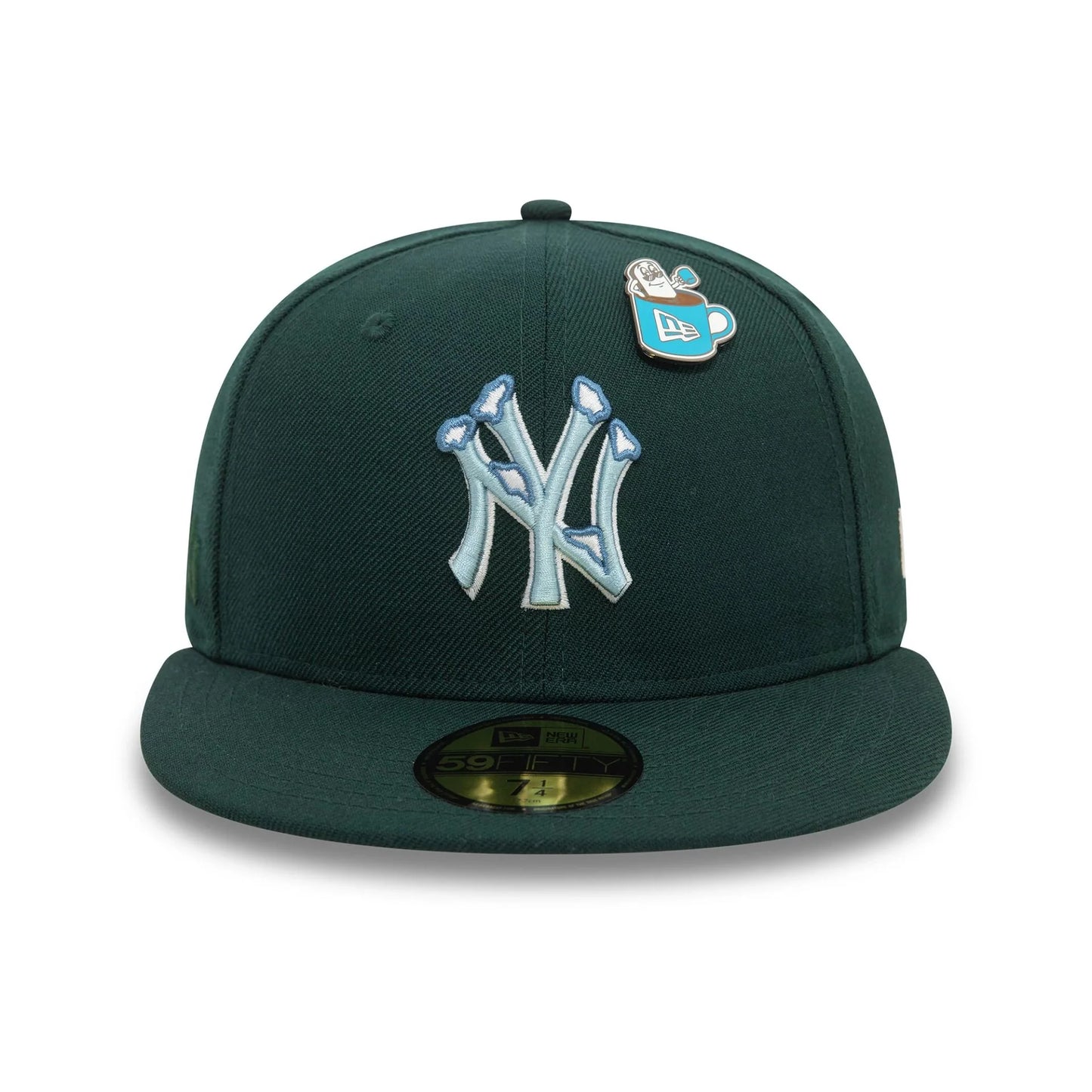 New Era Derhúfa - New York Yankees MLB Pin Pack Dark Green 59FIFTY Fitted Cap