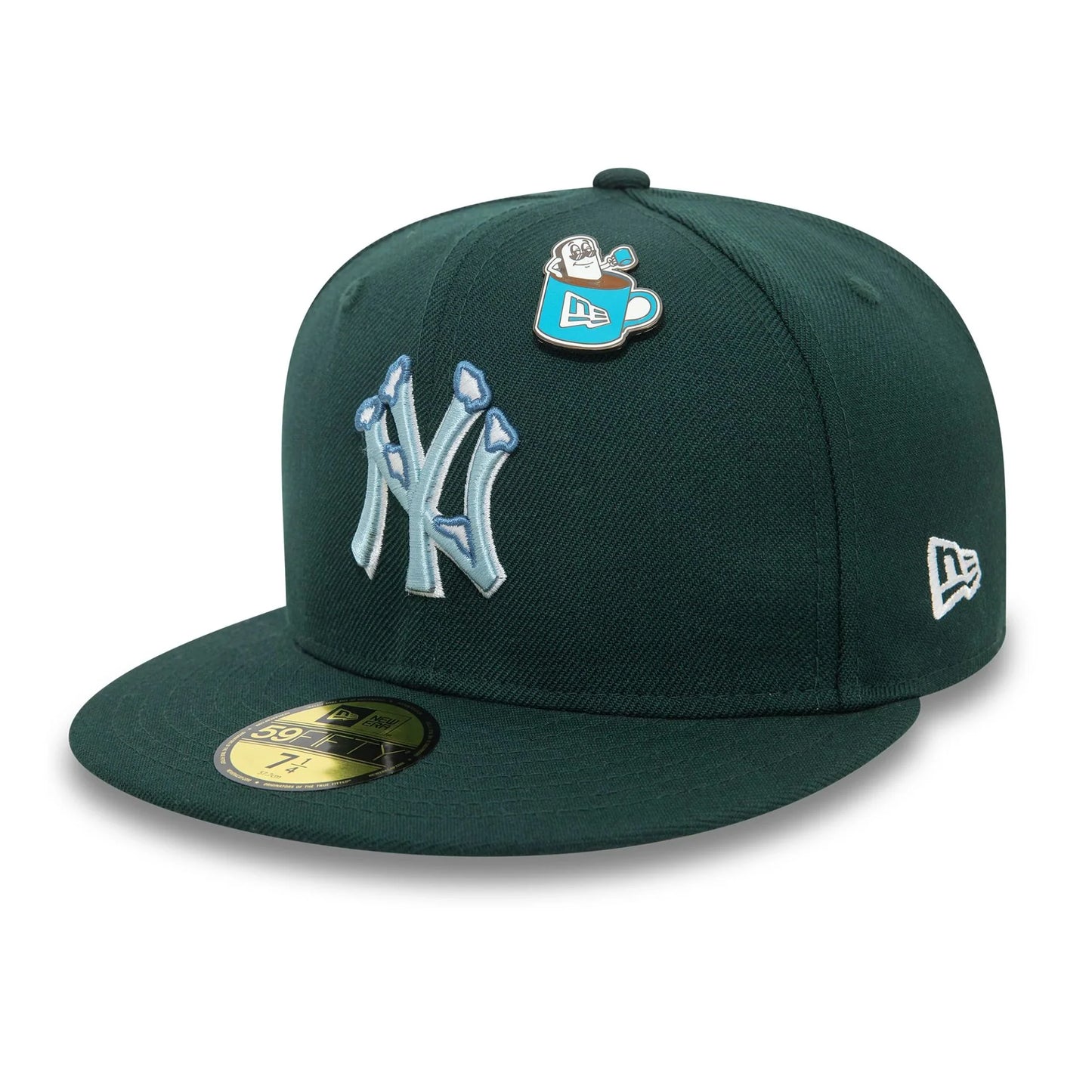 New Era Derhúfa - New York Yankees MLB Pin Pack Dark Green 59FIFTY Fitted Cap