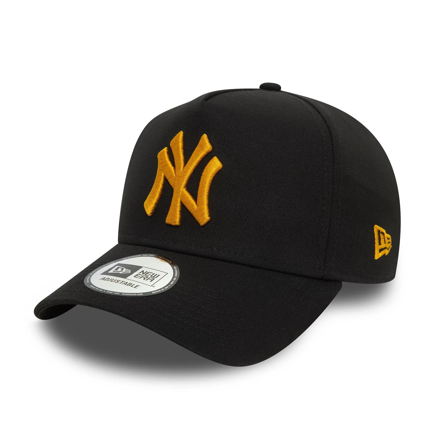 New era Derhúfa - New York Yankees League Essential Black 9FORTY E-Frame Trucker Cap