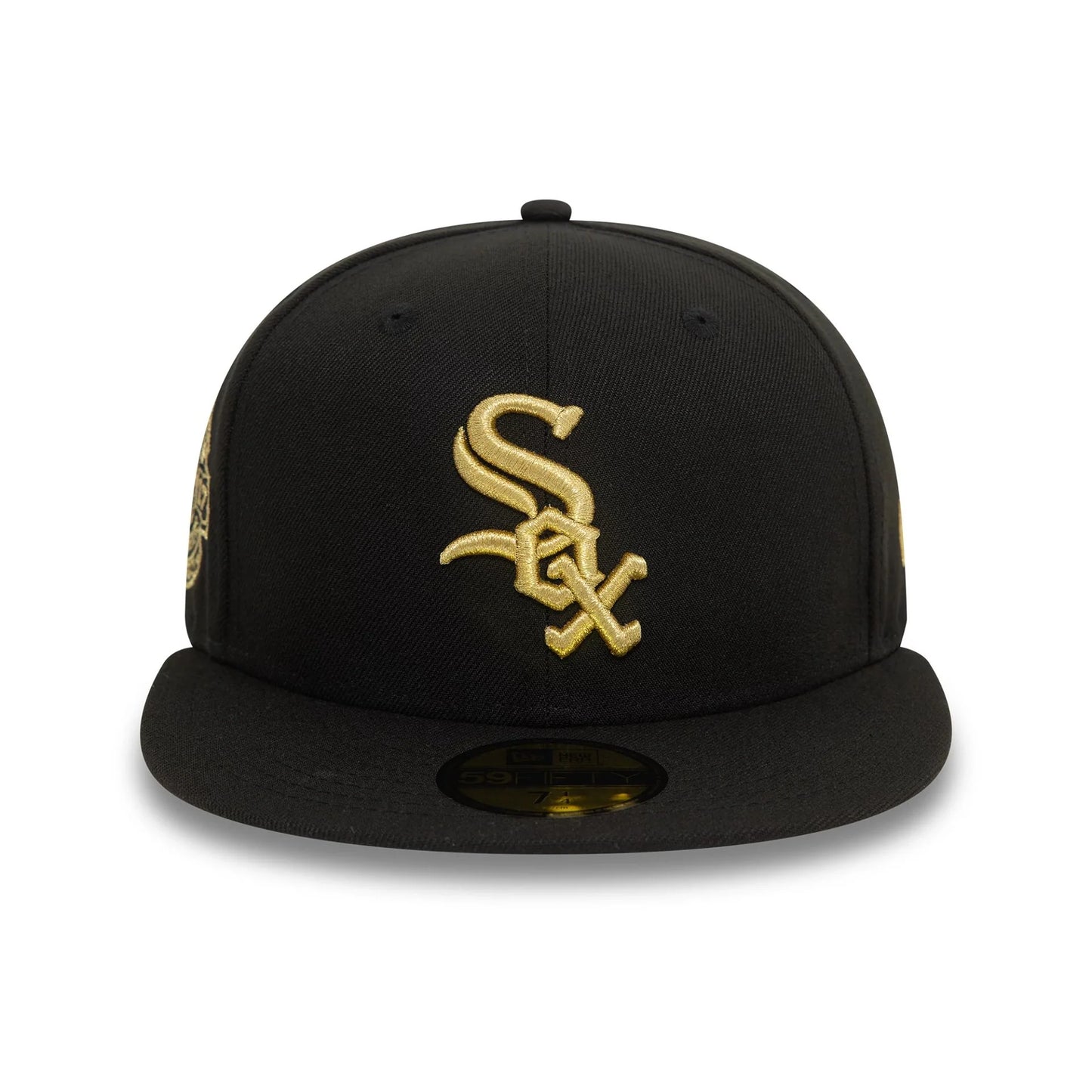 New Era Derhúfa - Chicago White Sox Cooperstown Metallic Black 59FIFTY Fitted Cap