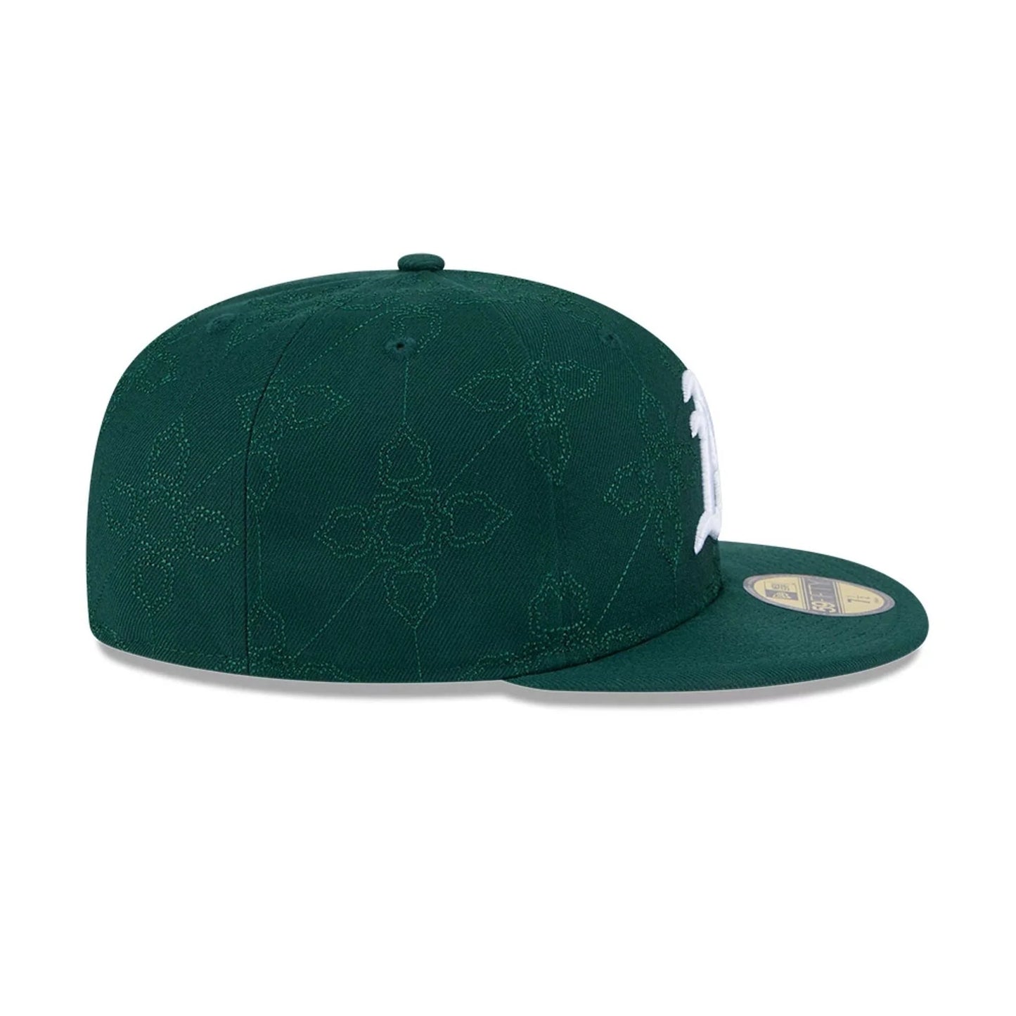 New Era Derhúfa - Oakland Athletics pattern 59FIFTY Græn
