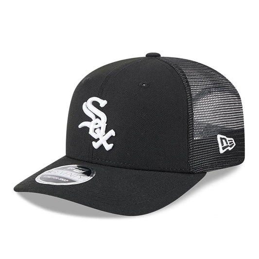New era Derhúfa - Chicago White Sox MLB Evergreen Black 9SEVENTY Stretch Snap Adjustable Cap