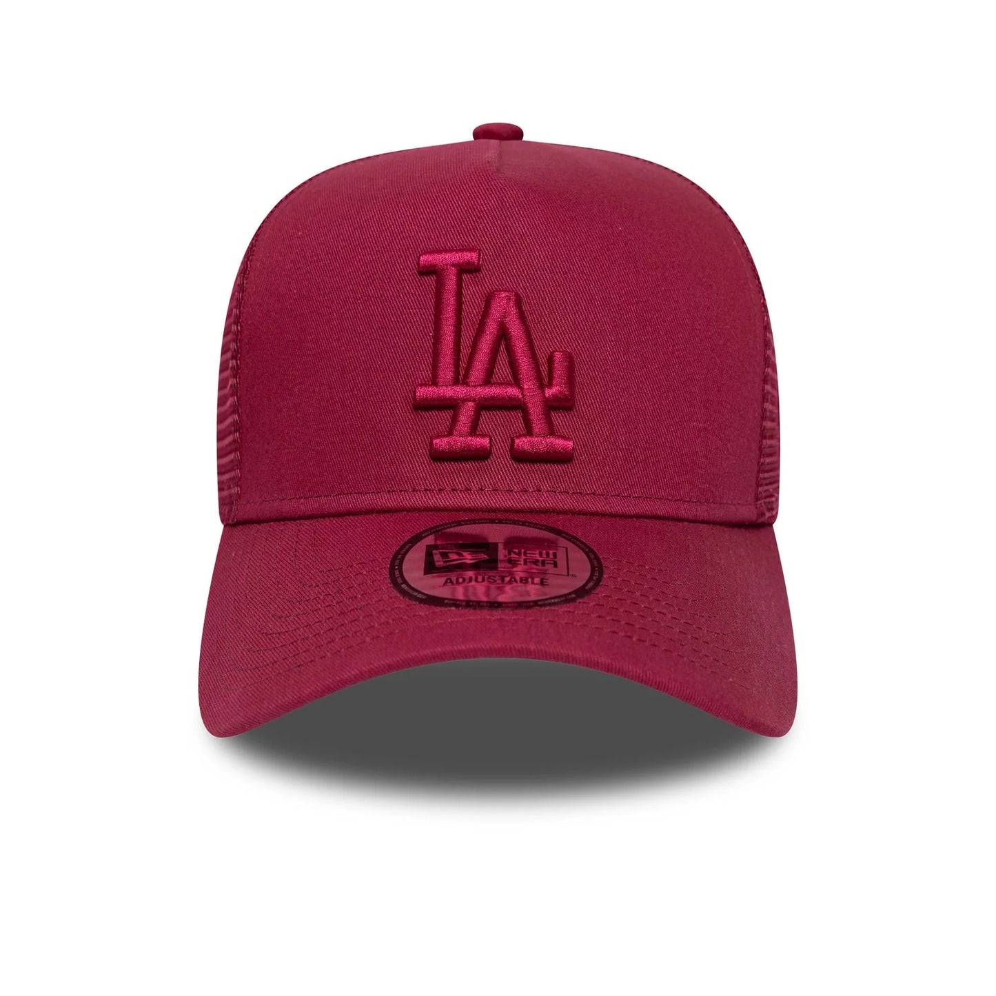 New Era Derhúfa - LA League Essential A-Frame Trucker  DARK RED