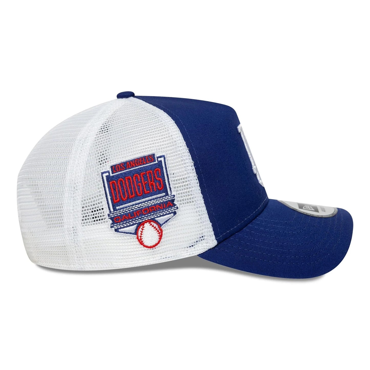 New Era Derhúfa - LA League Essential Side Patch A-Frame Trucker  Blá/Hvít