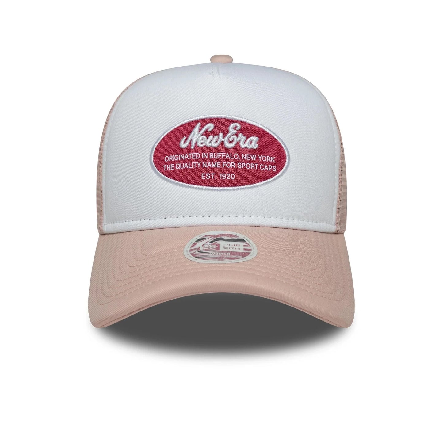 New Era Derhúfa - New Era Patch A-Frame Trucker  Bleik/Hvít Konu