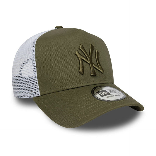 New Era Derhúfa - NY League Essential græn/Hvít Trucker Cap