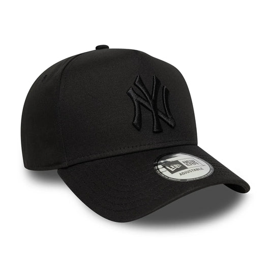 New era Derhúfa - New York Yankees MLB League Essential Black 9FORTY E-Frame Adjustable Cap