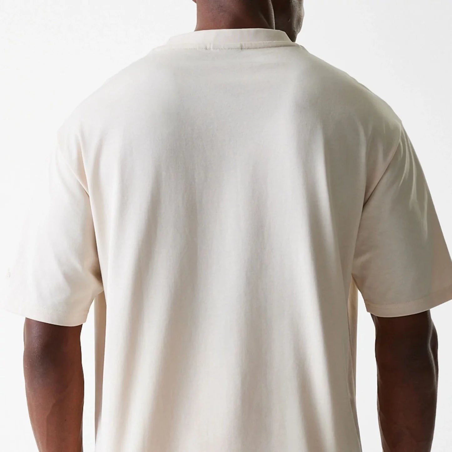 New Era stuttermabolur - Tech Light Beige Oversized T-Shirt