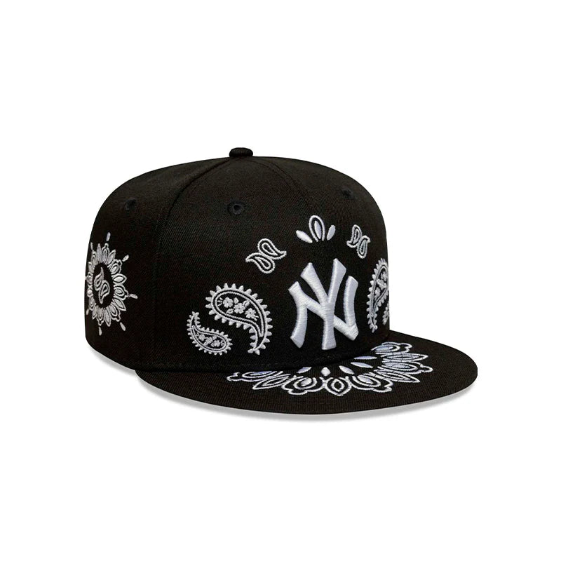 New Era Derhúfa -  MLB NY PAISLEY 59FIFTY  Black