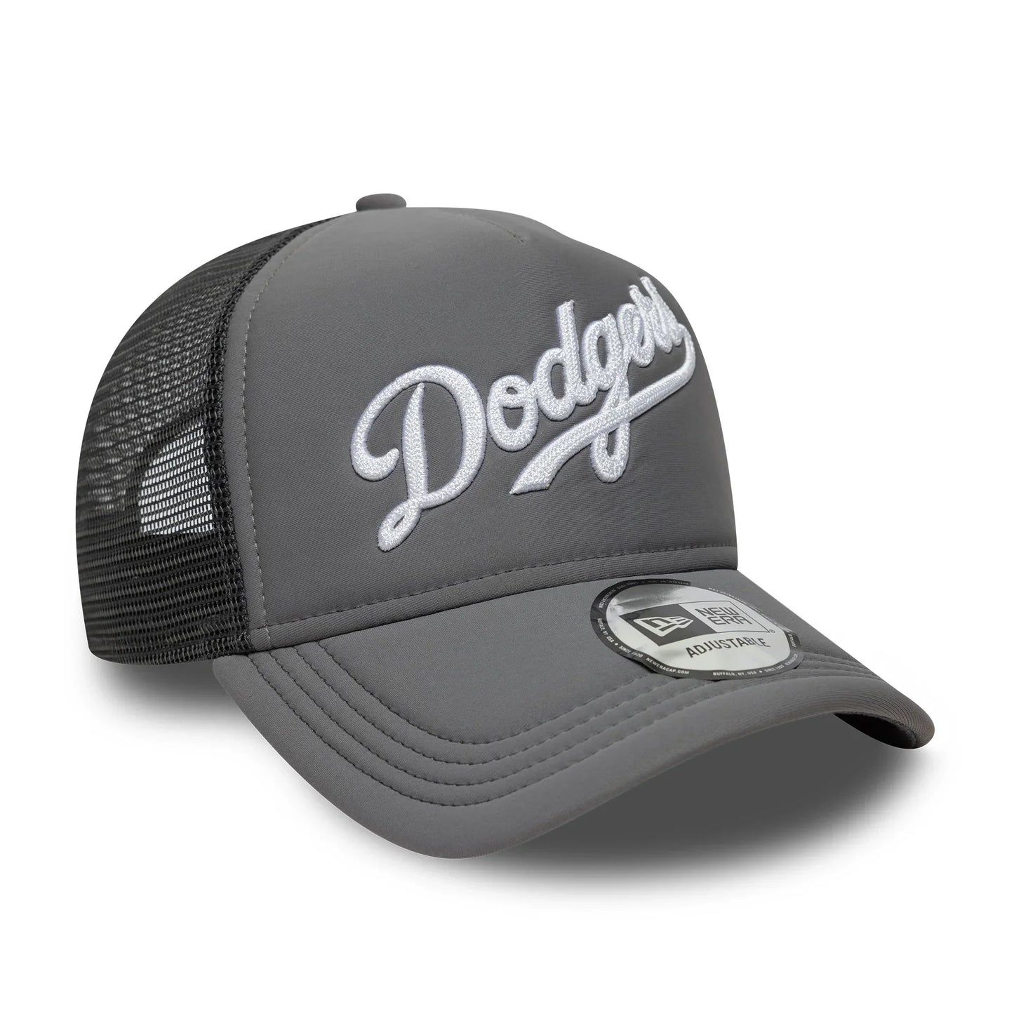 New Era Dergúfa -LOS ANGELES DODGERS MLB GREY BLACK UV / NEW ERA A-FRAME TRUCKER